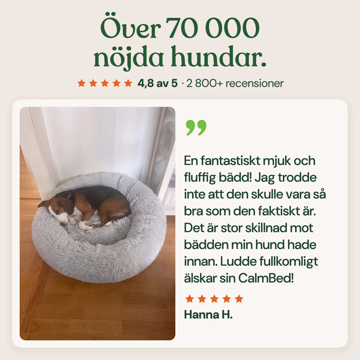 CalmBed - Motverkar stress & hjälper mot ångest