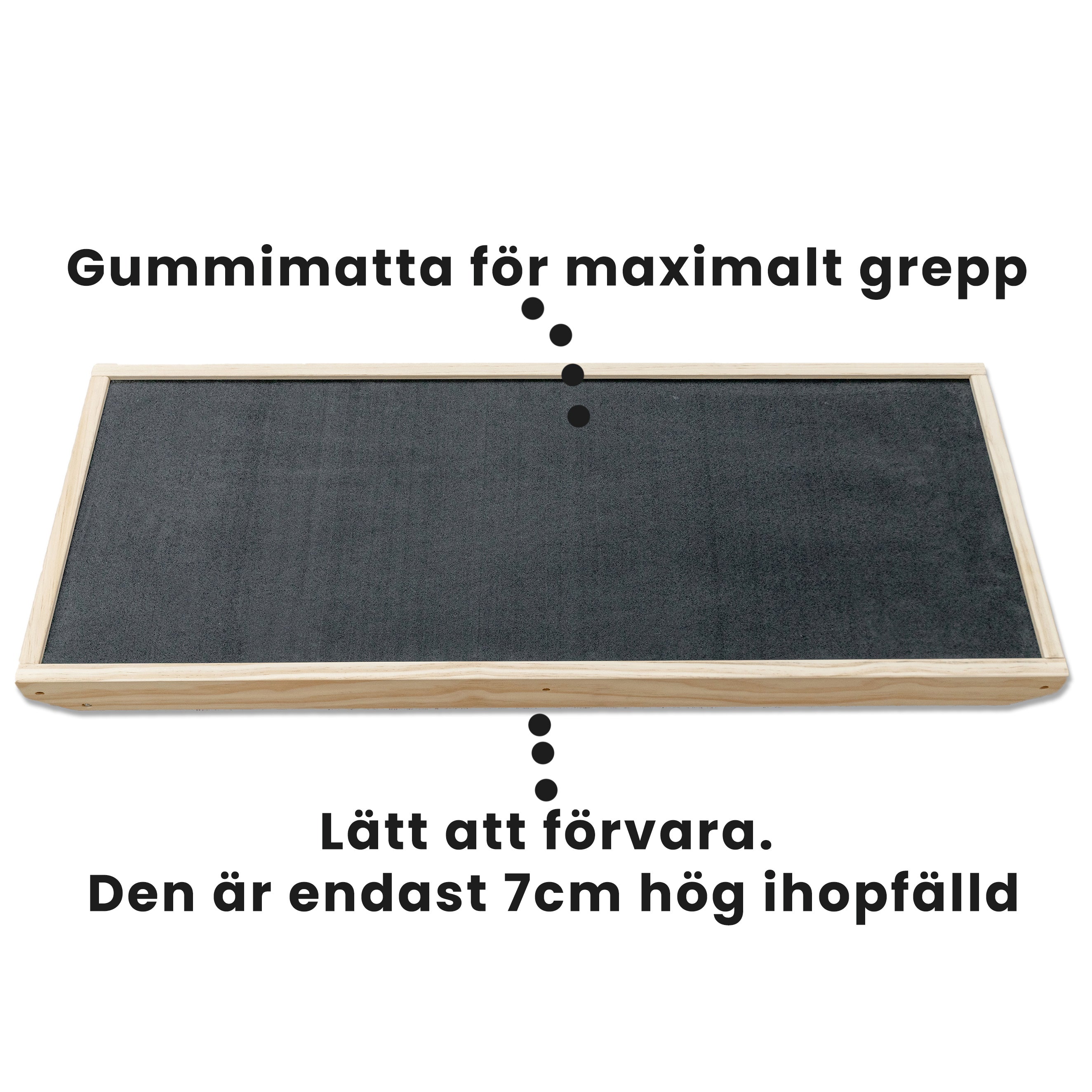 CalmRamp - En justerbar träramp för hundar