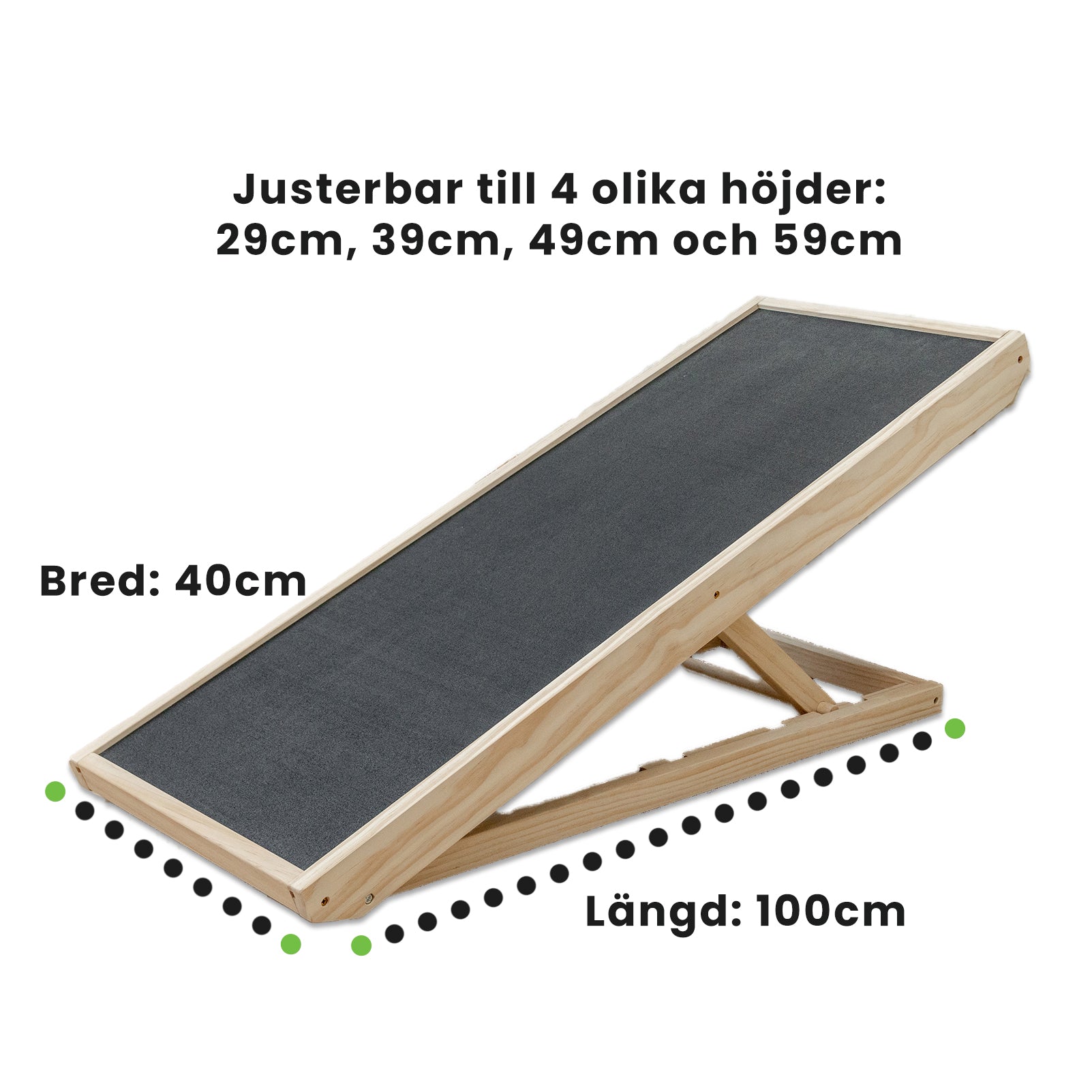 CalmRamp - Förhindrar skador & hjälper din hund upp & ner